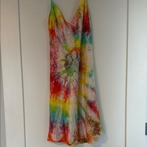 DANNIJO Multicolor Tie-Dye Short Dress